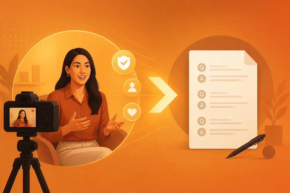Why Video Interviews Outperform Written Q&As for Executive Credibility